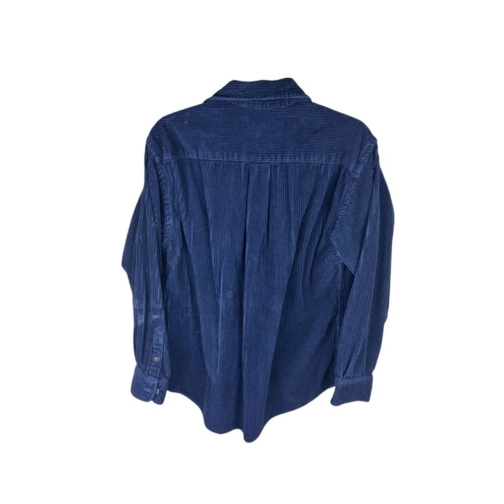 vintage j. crew corduroy oarsman work shirt Blue Size Small - Picture 2 of 5